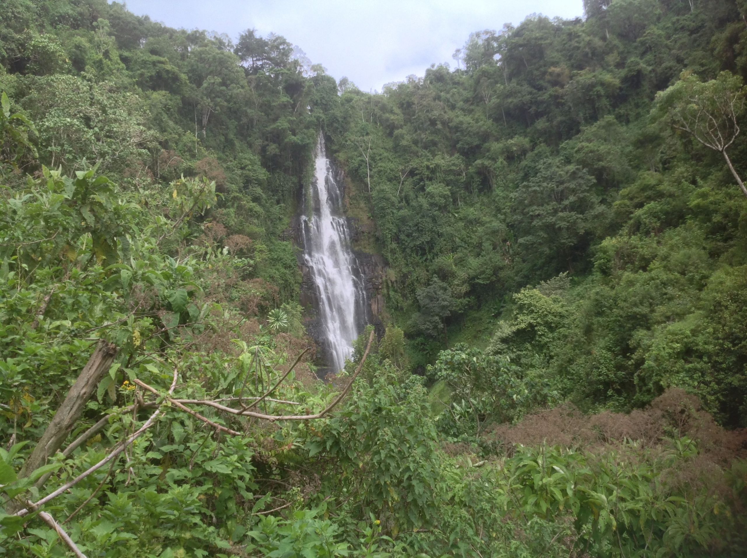 Zania waterfalls in Kenya