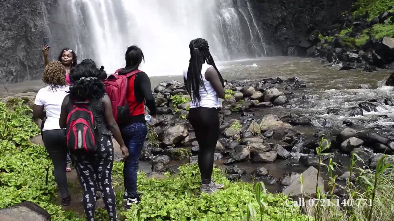 Zania waterfalls in Kenya