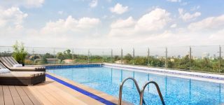 Rooftop swimming pool